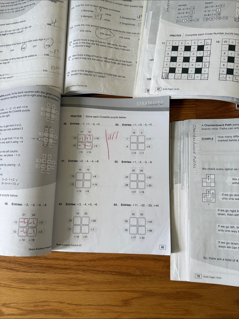Beast Academy level 2 Math Practice Books Set - Picture 3 of 4